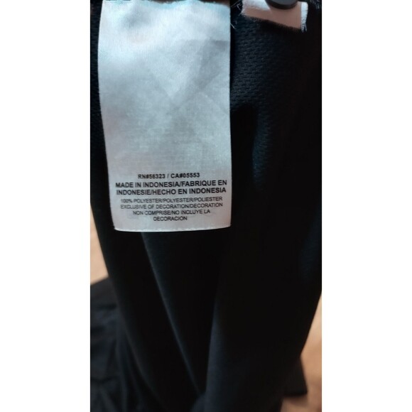 Nike Polo Shirt Mens XL Redskins Dri Fit Banned Logo Black Extra Large Pullover - Picture 9 of 16